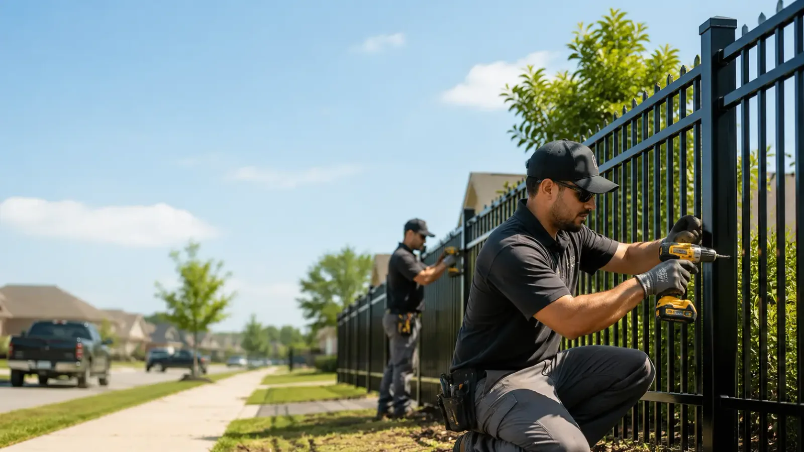 Metal Fence Installation in West Concord, MN
